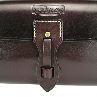 High End Custom Made Bike Frame Bag Genuine Leather Bicycle Bag
