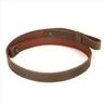 Leather Rifle Sling Comfortable No Slip Gun Carrying Strap With Swivels